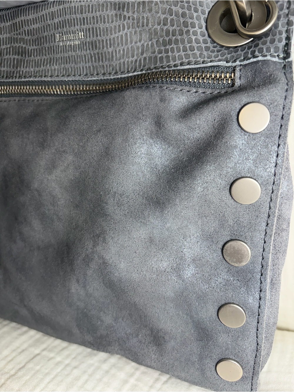 Hammitt Tony Medium Crossbody Bag Slate NWT - Picture 2 of 8